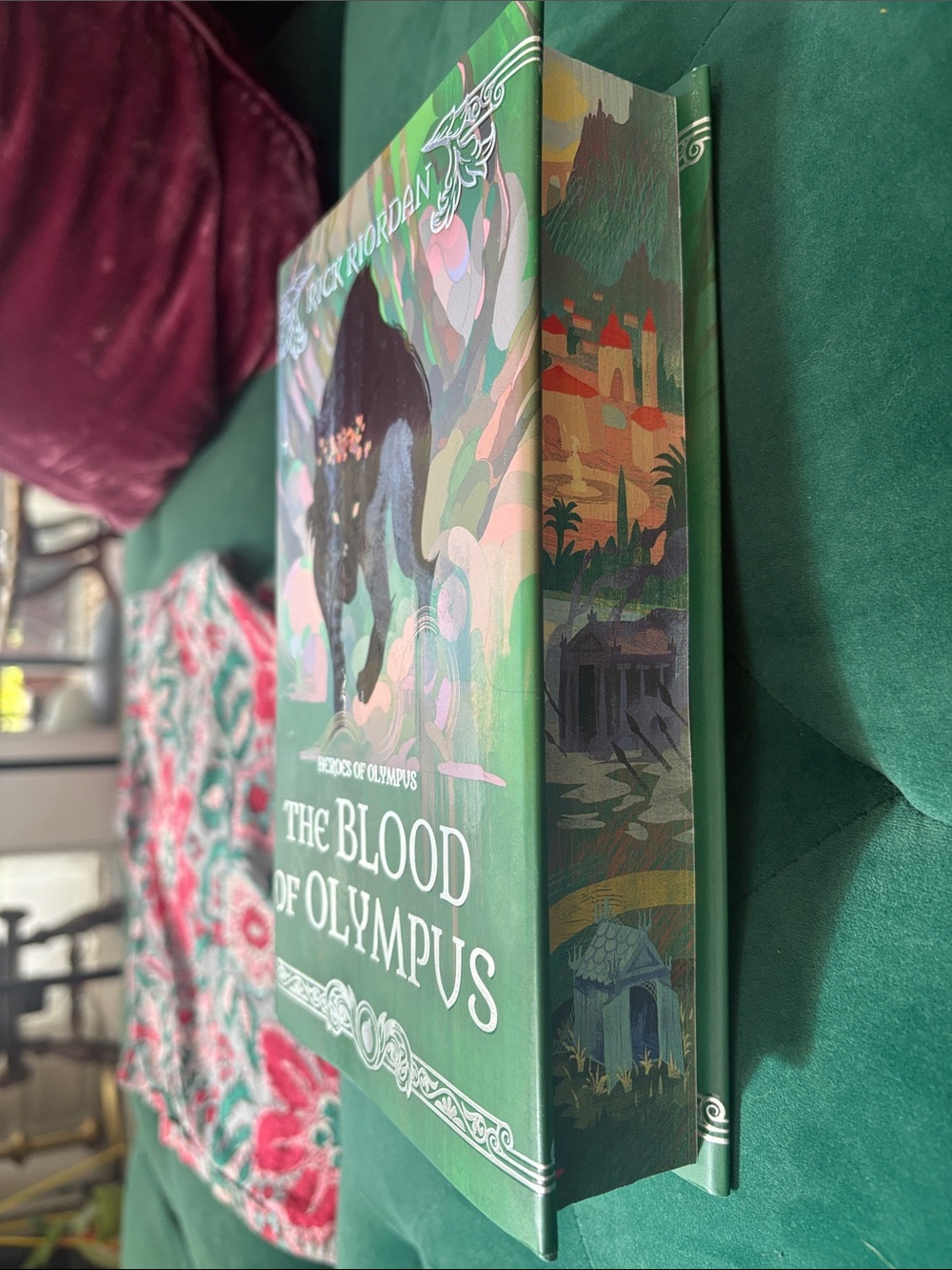 Heroes of Olympus - The Blood of Olympus Book ✨ Dusted Jacket